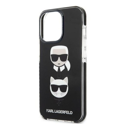 Etui na telefon iPhone 13 Pro Max Karl Lagerfeld Choupette czarne