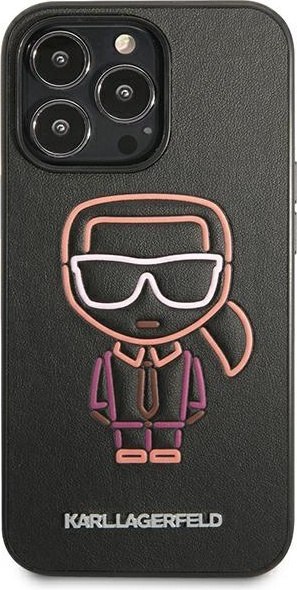 Etui na telefon iPhone 13 Pro Max Karl Lagerfeld Karl Ikonik Outline