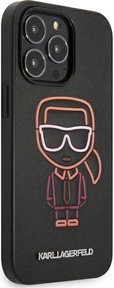 Etui na telefon iPhone 13 Pro Max Karl Lagerfeld Karl Ikonik Outline