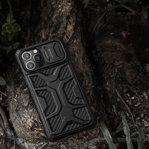 Etui na telefon iPhone 13 Pro Max Nillkin Adventurer czarny