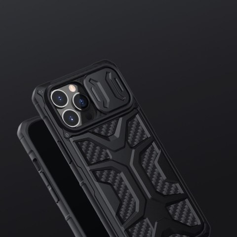 Etui na telefon iPhone 13 Pro Max Nillkin Adventurer czarny