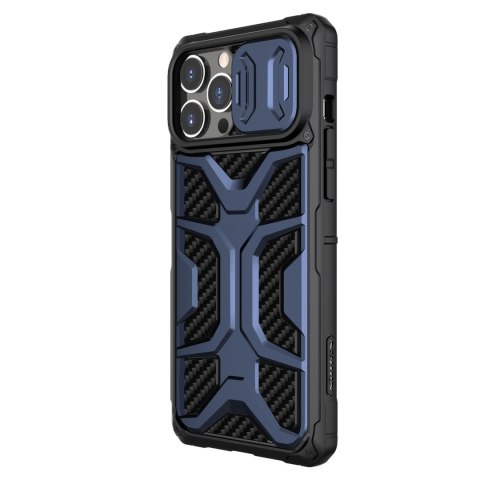 Etui na telefon iPhone 13 Pro Max Nillkin Adventurer niebieski