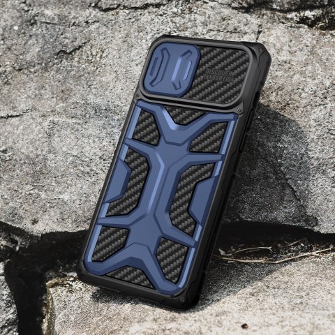 Etui na telefon iPhone 13 Pro Max Nillkin Adventurer niebieski