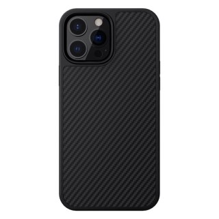 Etui na telefon iPhone 13 Pro Max Nillkin Carbon czarny - Ochrona