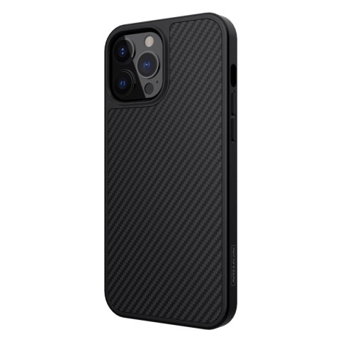 Etui na telefon iPhone 13 Pro Max Nillkin Carbon czarny - Ochrona