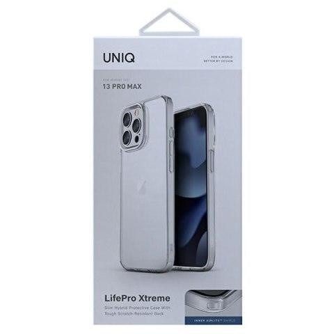 Etui na telefon iPhone 13 Pro Max UNIQ LifePro Xtreme przezroczyste