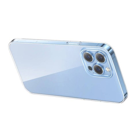 Etui iPhone 13 Pro Max Baseus Crystal Clear (transparentne) + szkło hartowane + zestaw czyszczący