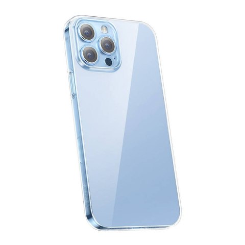 Etui iPhone 13 Pro Max Baseus Crystal Clear (transparentne) + szkło hartowane + zestaw czyszczący