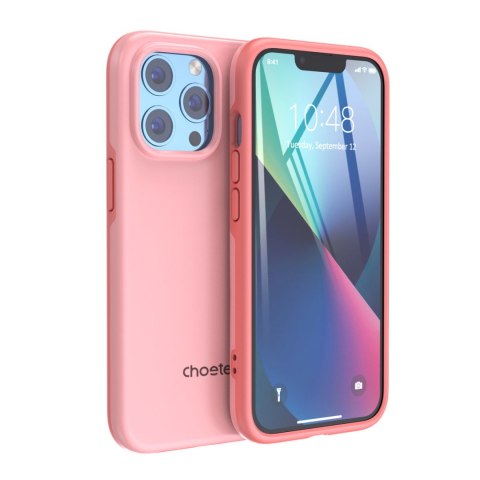 Etui iPhone 13 Pro Max Choetech różowy