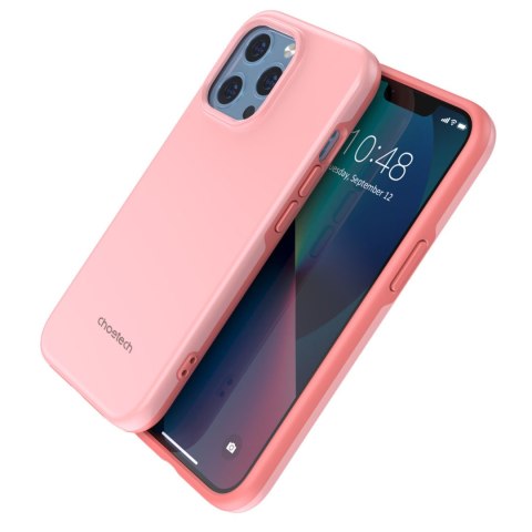 Etui iPhone 13 Pro Max Choetech różowy