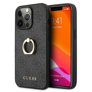 Etui na telefon iPhone 13 Pro Guess GUHCP13L4GMRGR szary hardcase 4G