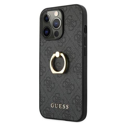 Etui na telefon iPhone 13 Pro Guess GUHCP13L4GMRGR szary hardcase 4G