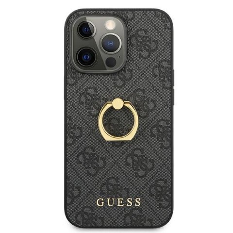 Etui na telefon iPhone 13 Pro Guess GUHCP13L4GMRGR szary hardcase 4G