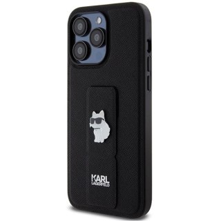 Etui na telefon iPhone 13 Pro Max Karl Lagerfeld Choupette Saffiano