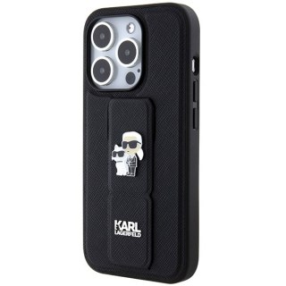 Etui na telefon iPhone 13 Pro Max Karl Lagerfeld Gripstand Saffiano