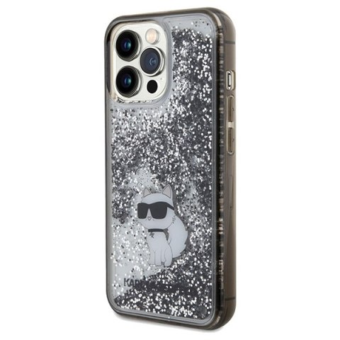 Etui na telefon iPhone 13 Pro Max Karl Lagerfeld Choupette przezroczyste