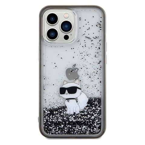 Etui na telefon iPhone 13 Pro Max Karl Lagerfeld Choupette przezroczyste