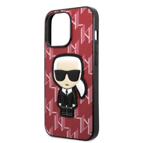 Etui na telefon iPhone 13 Pro Max Karl Lagerfeld Monogram Ikonik Patch