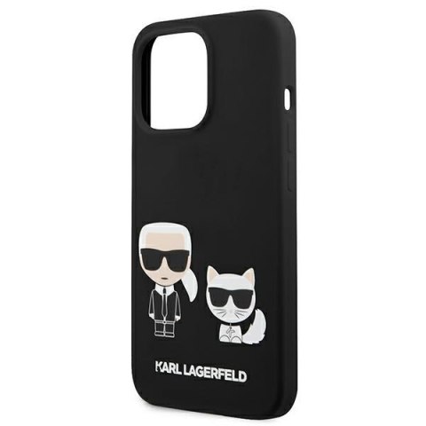 Etui na telefon iPhone 13 Pro Karl Lagerfeld Silicone Karl & Choupette