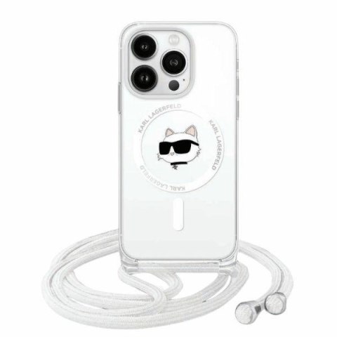 Etui na telefon iPhone 13 Pro Max Karl Lagerfeld Choupette MagSafe