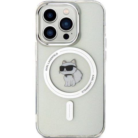 Etui na telefon iPhone 13 Pro Max Karl Lagerfeld Choupette MagSafe