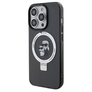 Etui na telefon iPhone 13 Pro Max Karl Lagerfeld Ring Stand MagSafe