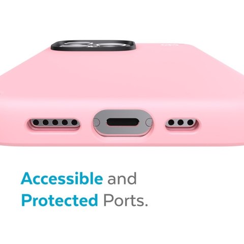 Etui na telefon iPhone 13 Pro Speck Presidio2 Pro MICROBAN różowe