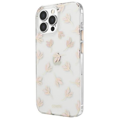 Etui na telefon iPhone 13 Pro UNIQ Coehl Fleur różowy blush pink