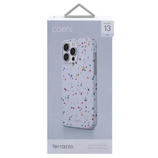 Etui iPhone 13 Pro UNIQ Coehl Terrazzo biały / natural white