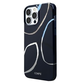 Etui iPhone 13 Pro UNIQ Coehl Valley granatowy / deep navy