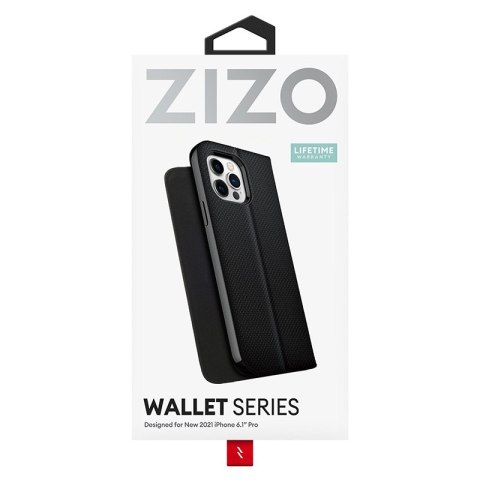 Etui iPhone 13 Pro ZIZO WALLET Series czarne