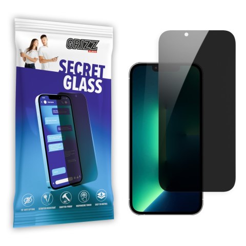 Szkło prywatyzujące iPhone 13 Pro Max GrizzGlass SecretGlass