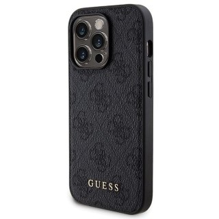 Zestaw Guess GUBPM5P13X4GEMGK Apple iPhone 13 Pro Max hardcase + Powerbank 5000mAh MagSafe 4G Metal Logo czarny/black