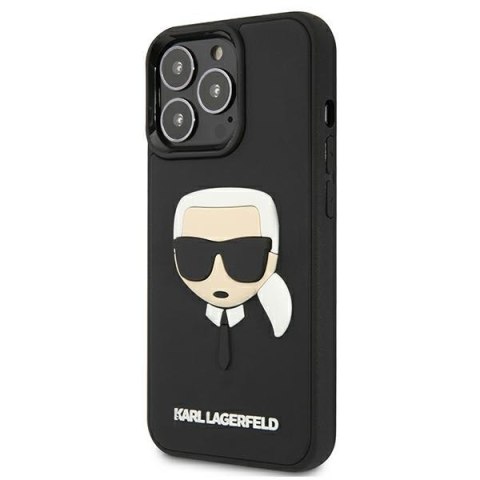 Etui na telefon iPhone 13 Pro Karl Lagerfeld 3D Rubber Karl's Head