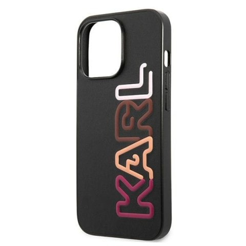 Etui na telefon iPhone 13 Pro Karl Lagerfeld czarne Multipink Brand