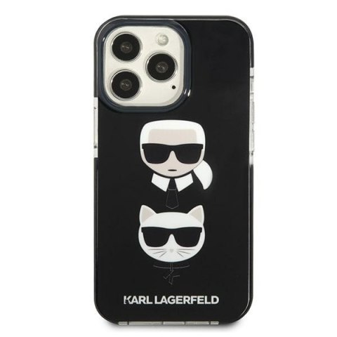 Etui na telefon iPhone 13 Pro Karl Lagerfeld czarne Karl&Choupette