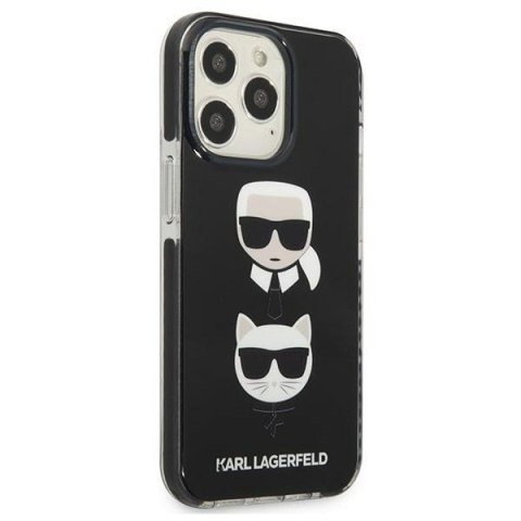 Etui na telefon iPhone 13 Pro Karl Lagerfeld czarne Karl&Choupette