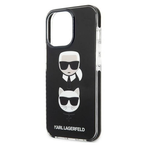 Etui na telefon iPhone 13 Pro Karl Lagerfeld czarne Karl&Choupette