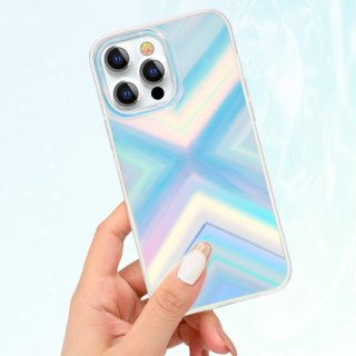 Etui iPhone 13 Pro Kingxbar Streamer niebieskie (Triangle)