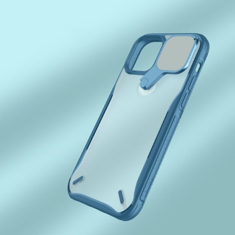 Etui na telefon iPhone 13 Pro Nillkin Cyclops niebieski - ochrona i styl