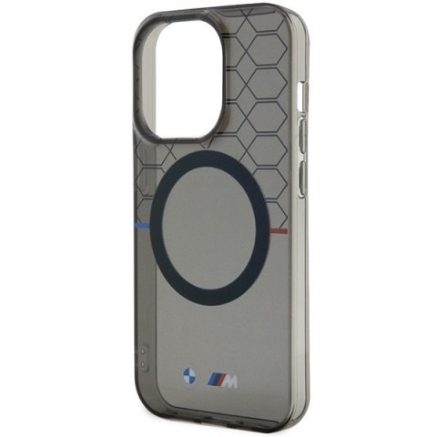 Etui BMW BMHMP13LHGPK Apple iPhone 13 Pro / 13 Pattern MagSafe szary/grey