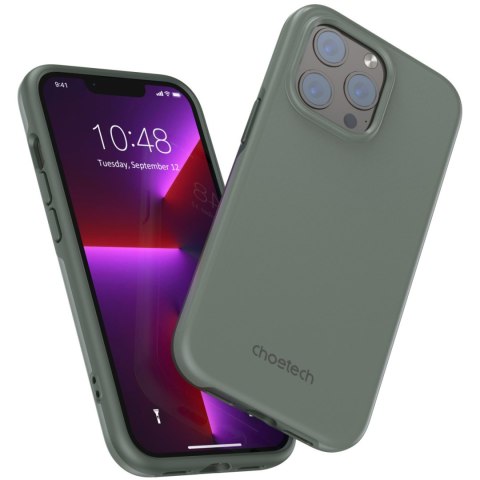 Etui na telefon iPhone 13 Pro Choetech zielone - stylowe i funkcjonalne