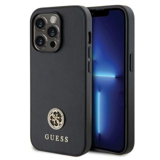 Etui na telefon iPhone 13 Pro Guess GUHCP13LPS4DGPK czarny hardcase