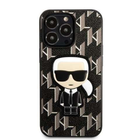 Etui na telefon iPhone 13 Pro Karl Lagerfeld Monogram Ikonik Patch