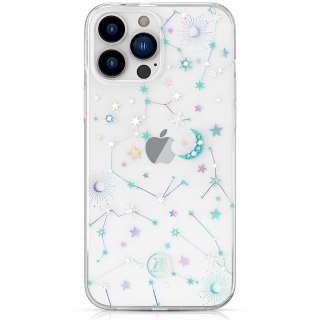 Etui iPhone 13 Pro Kingxbar przezroczyste Lucky Swarovski (Zodiac)