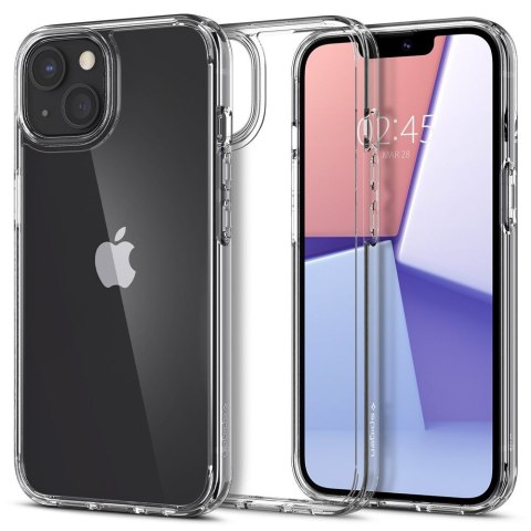 Etui na telefon iPhone 13 Spigen Ultra Hybrid przezroczyste - ochrona