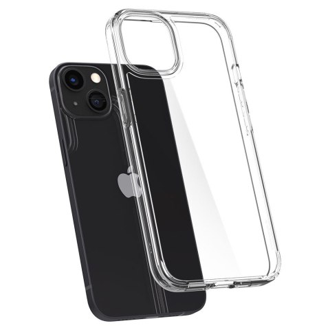 Etui na telefon iPhone 13 Spigen Ultra Hybrid przezroczyste - ochrona