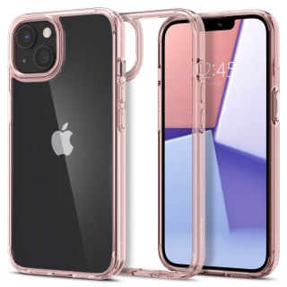 Etui na telefon iPhone 13 Spigen Ultra Hybrid różowe Crystal