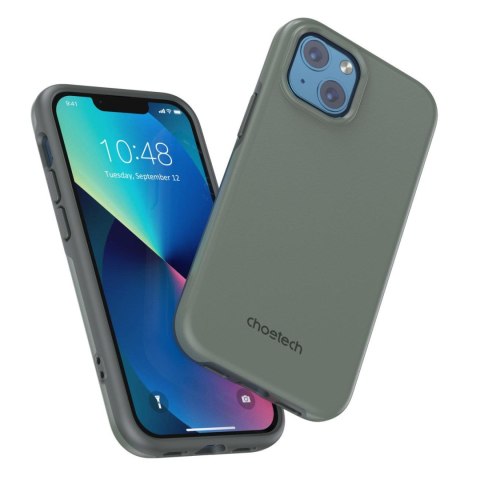 Etui na telefon iPhone 13 Choetech zielone - Ochrona i styl