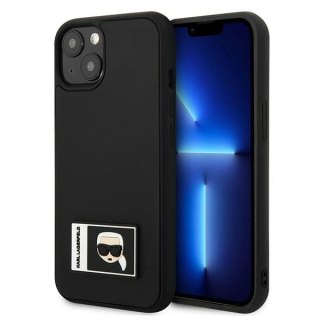 Etui na telefon iPhone 13 Karl Lagerfeld Ikonik Patch czarne